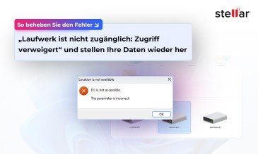 So Beheben Sie den Fehler „Laufwerk ist Nicht Zugänglich, Zugriff Verweigert“ und Stellen Ihre Daten Wieder her